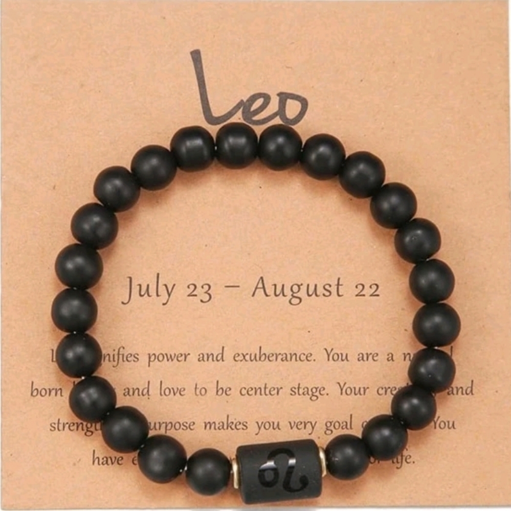 Zodiac Leo bracelet
